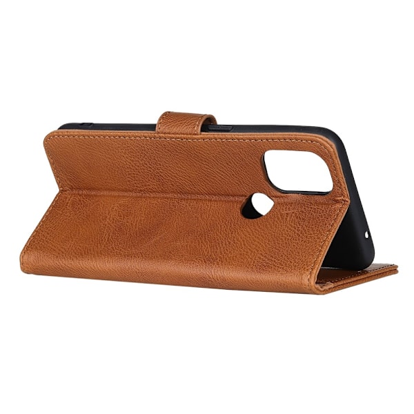 OnePlus Nord N100 - KHAZNEH Plånboksfodral - Brun Brown Brun
