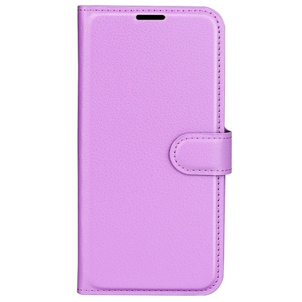 Sony Xperia 1 VI Fodral Litchi Läder Lila
