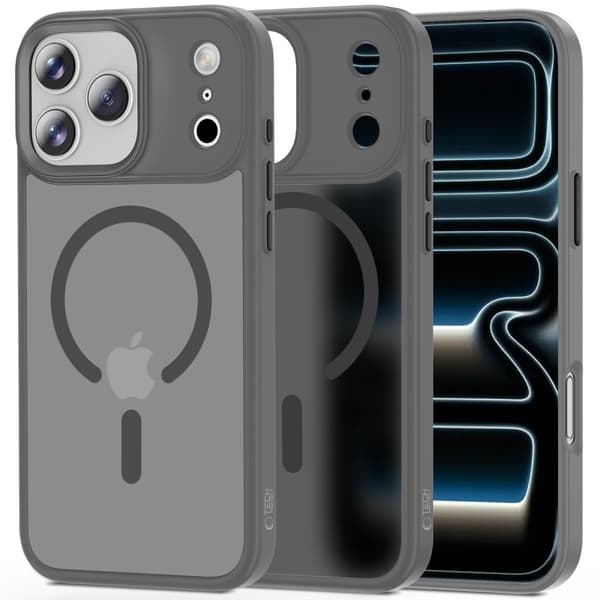 Tech-Protect iPhone 17 Pro Max Skal MagSafe MagMat Crayon Grey