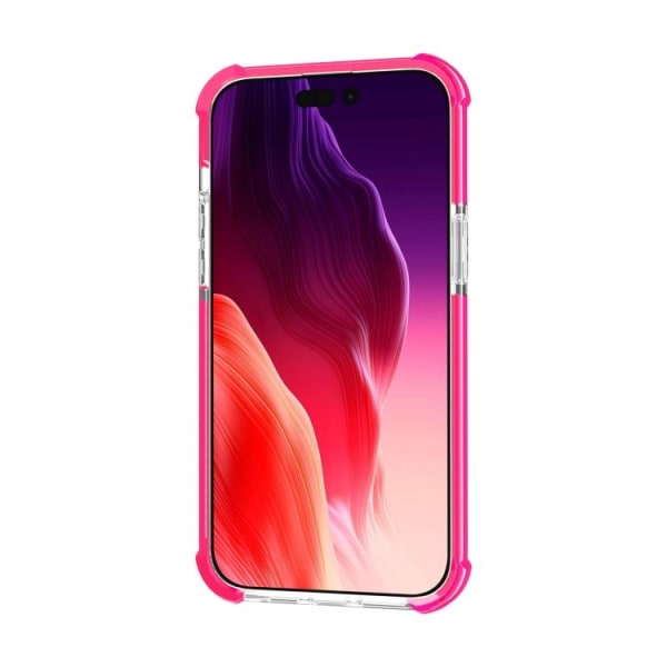 iPhone 15 Pro Skal Shockproof Akryl/TPU Rosa