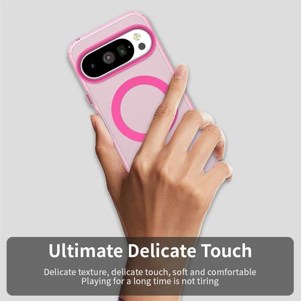 Google Pixel 10 Pro XL Skal MagSafe Hybrid Rosa