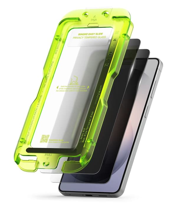 Ringke Galaxy S26 2-PACK Easy Slide Skärmskydd Härdat Glas