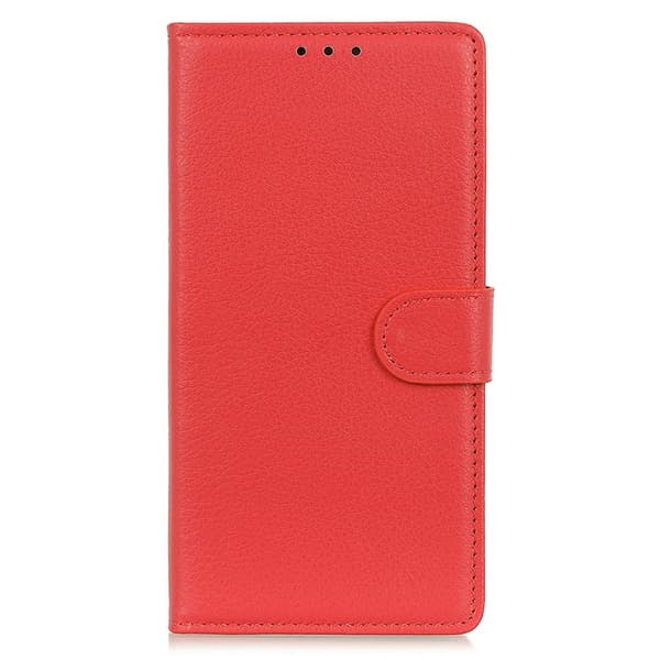 Xiaomi Redmi A5 Fodral Litchi Läder Röd