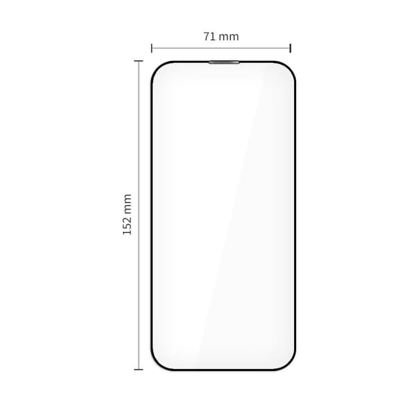 Tech-Protect iPhone Air 2-PACK Skärmskydd Quick Set+ Svart