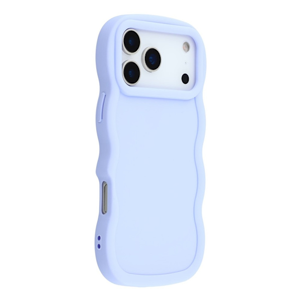 iPhone 17 Pro Mobilskal Wavy Lila