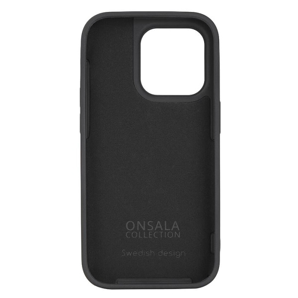 ONSALA iPhone 14 Pro Mobilskal Silikon MagSeries Svart