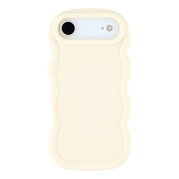 iPhone Air Mobilskal Wavy Off White