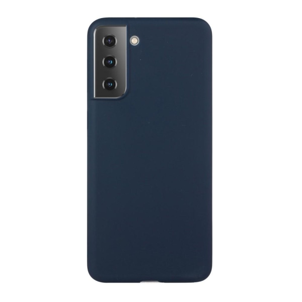 Samsung Galaxy S21 Plus - Matt TPU Skal - Mörk Blå DarkBlue Mörk Blå