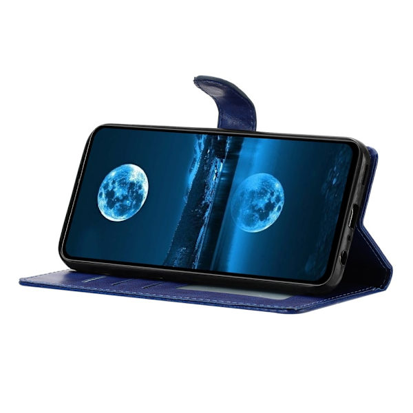 Xiaomi Redmi Note 14 5G Plånboksfodral Läder Blå