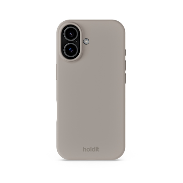 holdit iPhone 17 Mobilskal Silikon Taupe