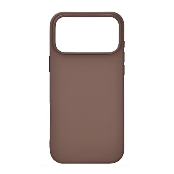 Onsala iPhone 18 Pro Max/17 Pro Max Mobilskal Med Silikonkänsla Chocolate