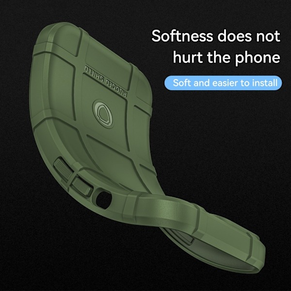 Google Pixel 6A Skal Robust Grön