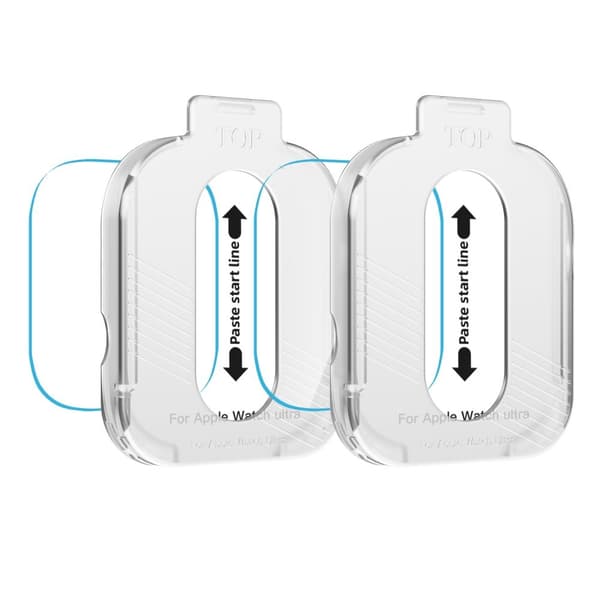 Tech-Protect Apple Watch Ultra 49 mm 2-PACK Skärmskydd EasySet+