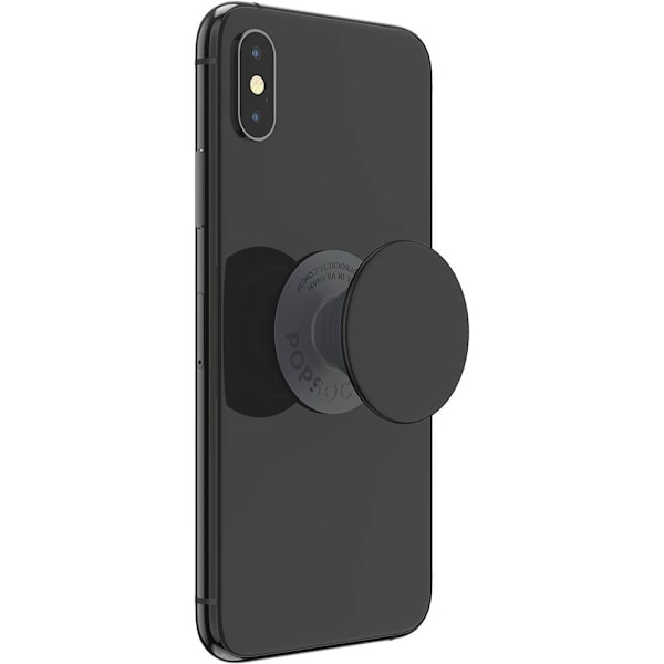 PopSockets Basic Grip Med Ställfunktion Svart