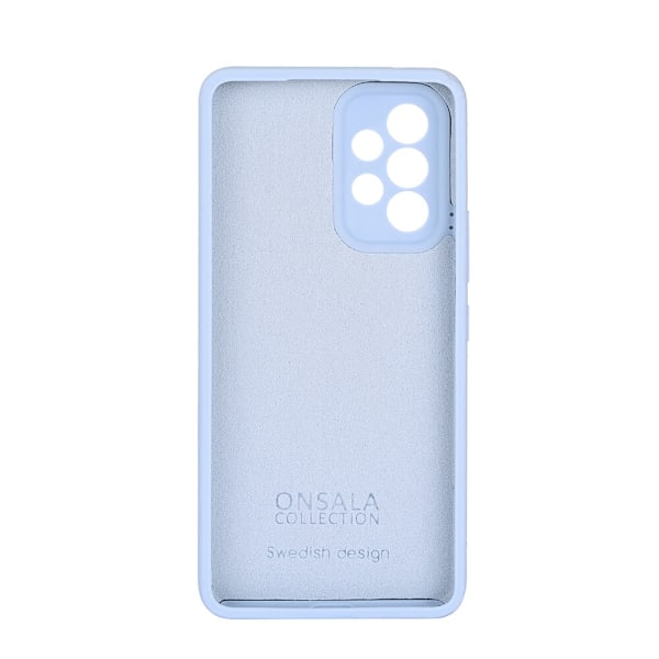 ONSALA Samsung Galaxy A53 Mobilskal Silikon Ljus Blå