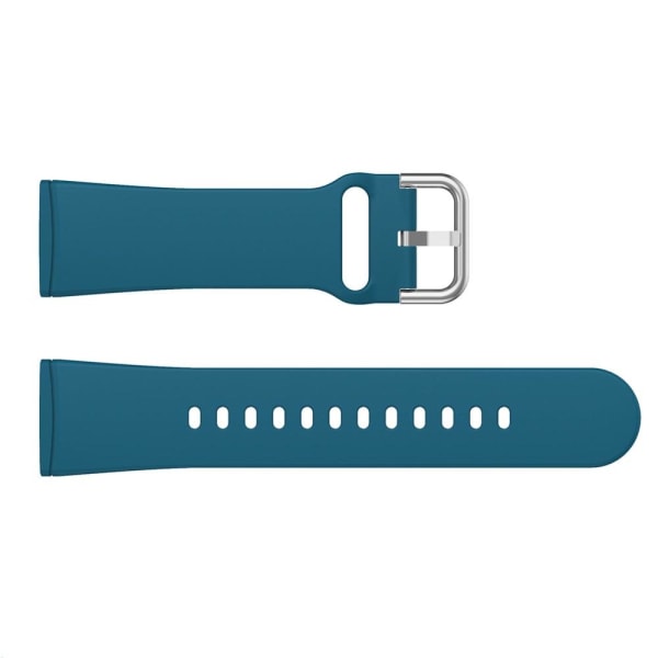 Silikon Armband Versa 3/Fitbit Sense - Blå DarkGreen Mörk Grön