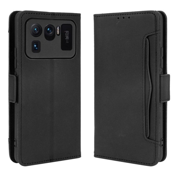 Xiaomi Mi 11 Ultra - Fodral Med Avtagbart Kortfodral - Svart Svart
