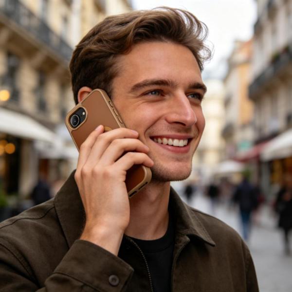 Tech-Protect iPhone 17e / 16e Skal MagSafe BasicMag Matt Brun