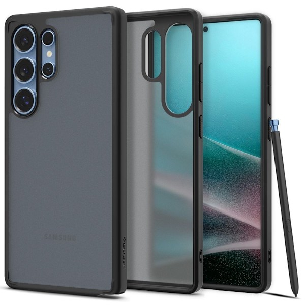 Spigen Galaxy S25 Ultra Skal Ultra Hybrid Frostad Svart