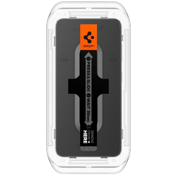 Spigen Galaxy S25 / S24 2-PACK GLAS.tR "Ez Fit" Skärmskydd