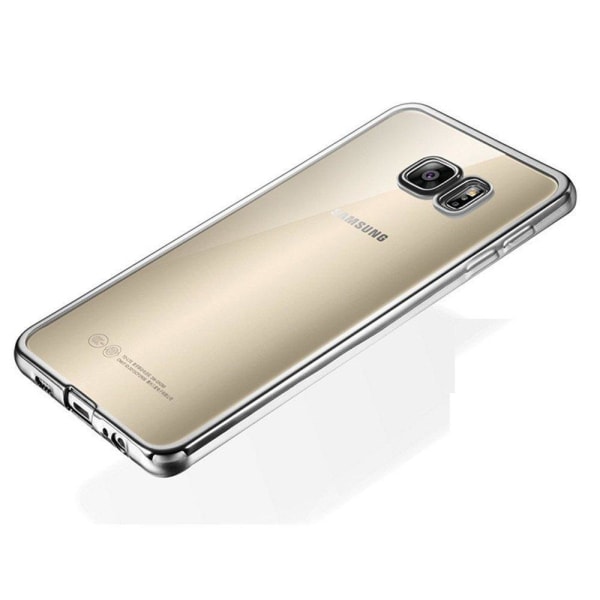Samsung Galaxy S7 Edge - Färgad TPU - Silver Silver Silver