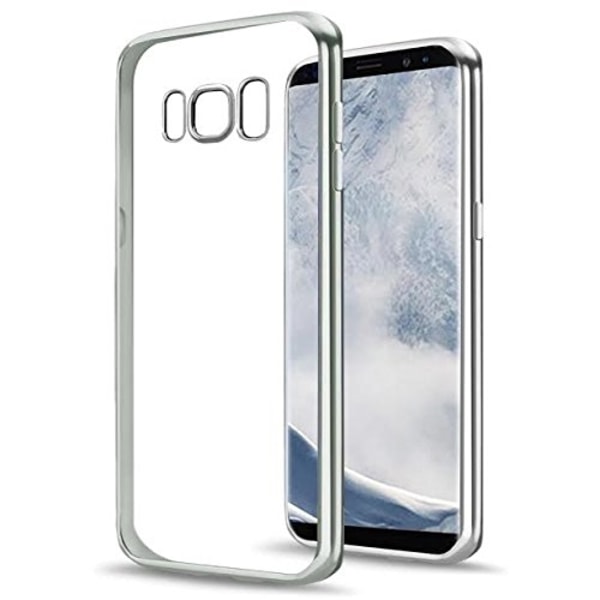 Samsung Galaxy S8 Plus - Färgad TPU - Silver Silver Silver