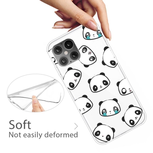 iPhone 12 Pro Max - Skal Med Tryck - Panda