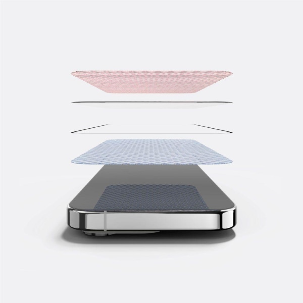 Ringke iPhone 15 Pro Max Skärmskydd Härdat Glas Svart