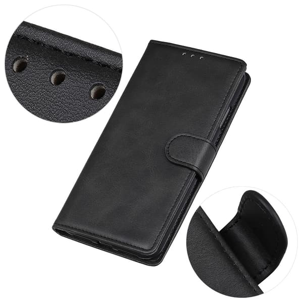 Samsung Galaxy A37 5G Plånboksfodral Läder Svart