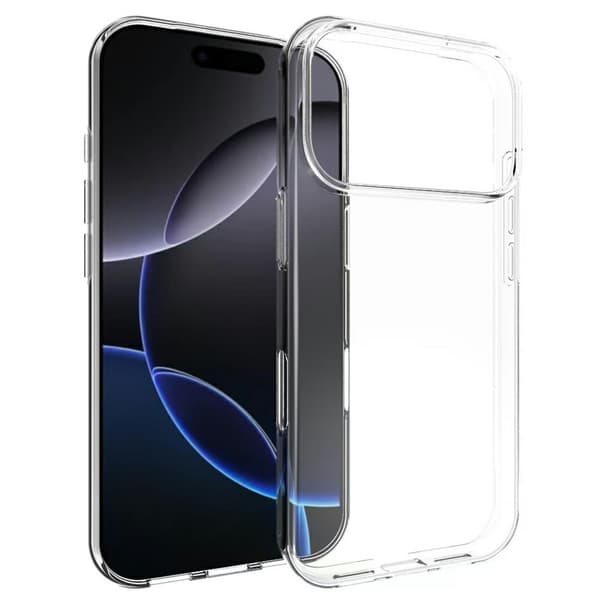 iPhone 18 Pro Max / 17 Pro Max Transparent TPU Skal