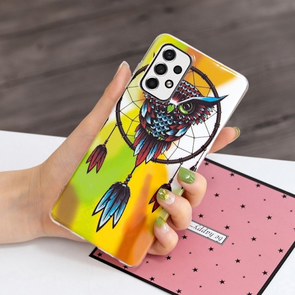 Samsung Galaxy A33 5G Skal Glow-in-dark Uggla Dreamcatcher