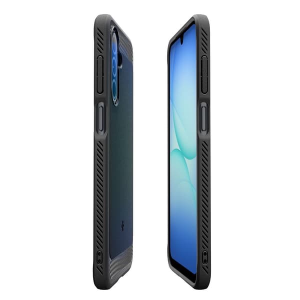 Spigen Samsung Galaxy A18 / A17 Skal Rugged Armor Matt Svart