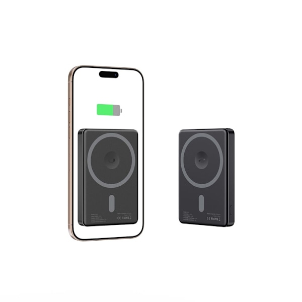Tech-Protect 5000 mAh MagSafe Powerbank LifeMag Svart