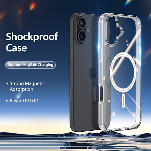 DUX DUCIS iPhone 16 Plus Skal MagSafe Clin Series Transparent