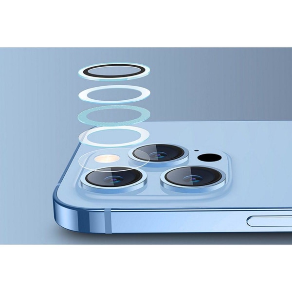ESR iPhone 14 Pro / 14 Pro Max Linsskydd Härdat Glas Svart
