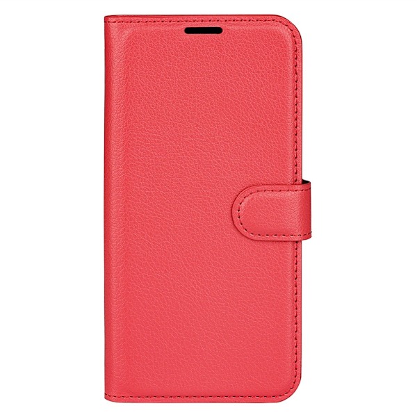 Samsung Galaxy A16 / A26 5G Fodral Litchi Läder Textur Röd