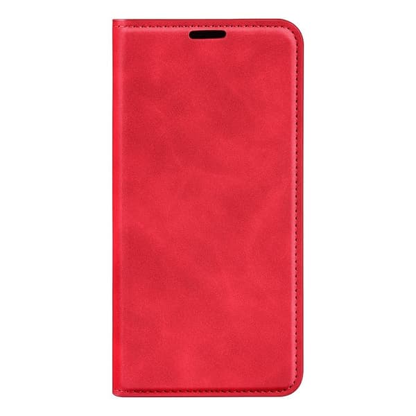iPhone 17e / 16e Fodral Flip Skin Touch Röd