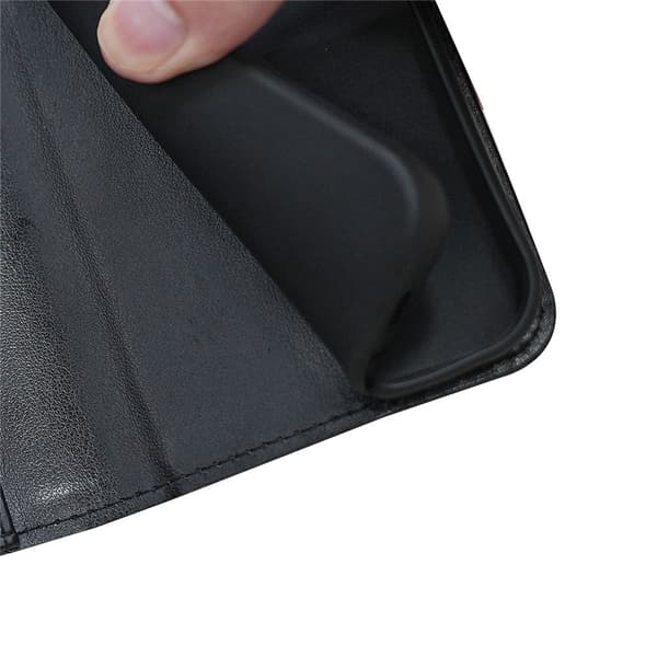 Samsung Galaxy A27 Fodral Läder Svart