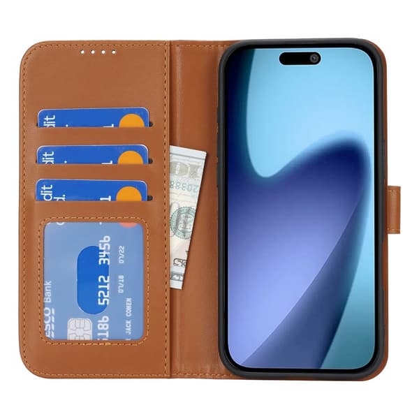 iPhone Air Fodral Läder Brun