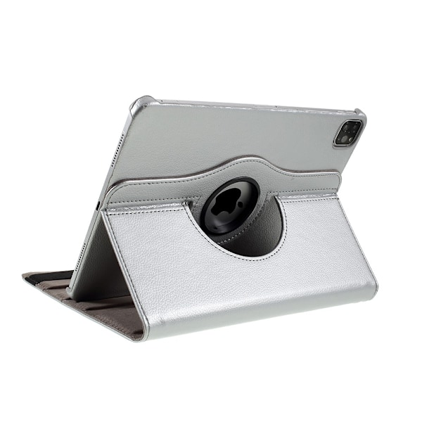 iPad Air 2025-2020 / Pro 11 Fodral 360° Rotation Silver Silver Silver