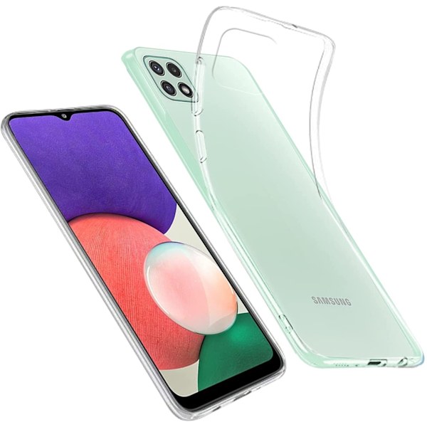 Samsung Galaxy A22 5G - Transparent TPU Skal