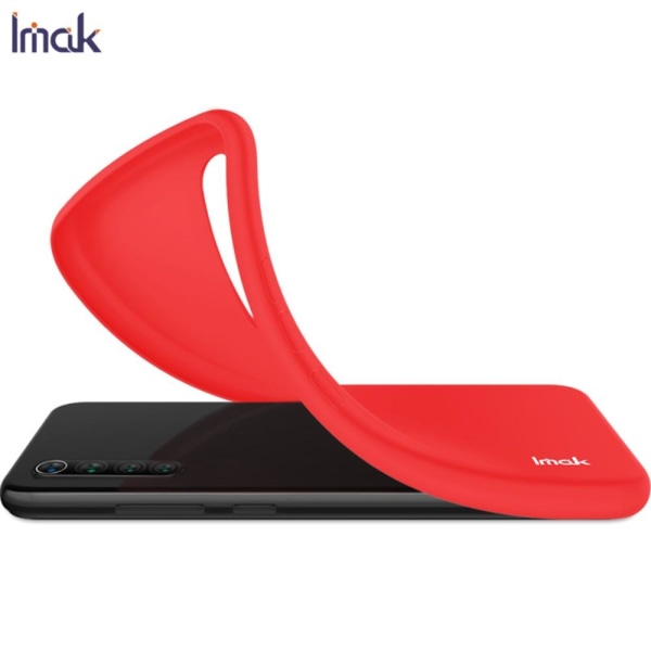 iPhone 12 Pro - IMAK Skin Touch Skal - Röd Red Röd