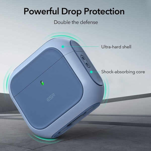 ESR AirPods 4 Skal MagSafe Orbit HaloLock Blå