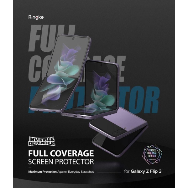 Ringke Galaxy Z Flip 3 2-PACK ID Skärmskydd Skyddsfilm