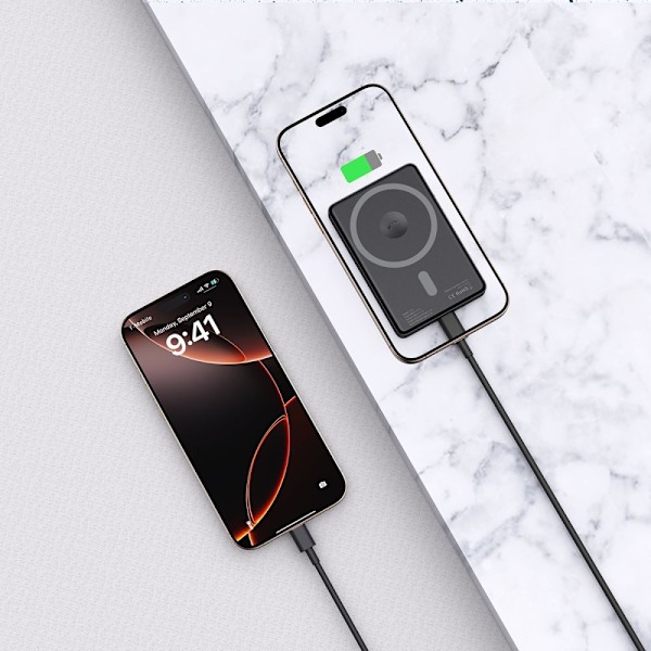 Tech-Protect 5000 mAh MagSafe Powerbank LifeMag Svart