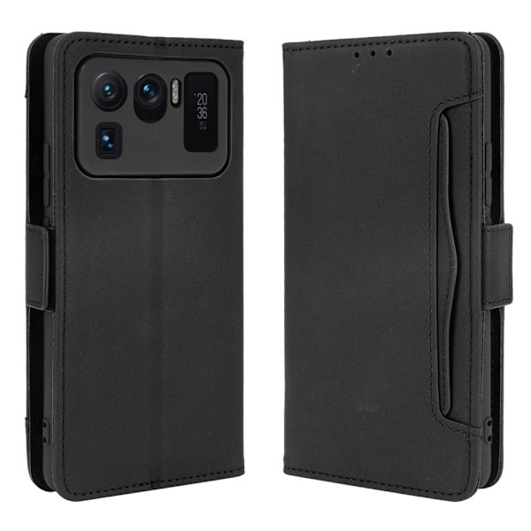 Xiaomi Mi 11 Ultra - Fodral Med Avtagbart Kortfodral - Svart Svart