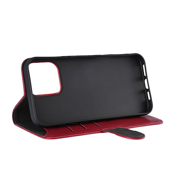 Gear iPhone 16 Pro Max Fodral MagSeries Läder Deep Red