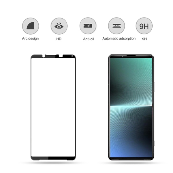 MOCOLO Sony Xperia 1 V Skärmskydd Heltäckande Härdat Glas