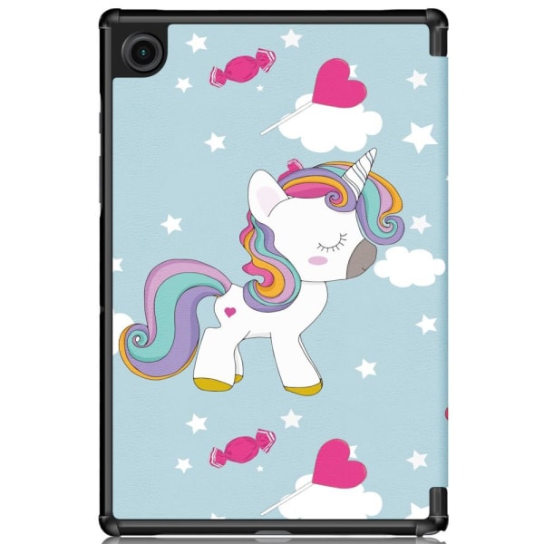 Samsung Galaxy Tab A8 10.5 (2021) Fodral Tri-Fold Unicorn