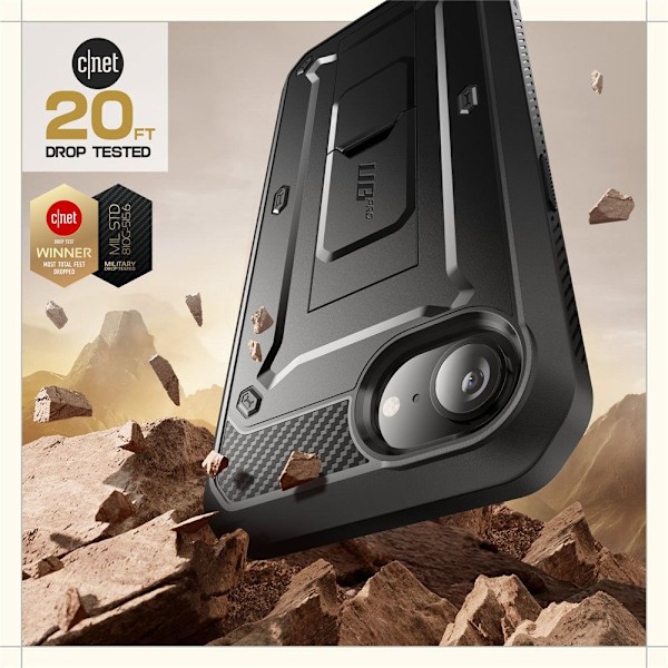 Supcase iPhone 16e Skal Unicorn Beetle Pro Svart